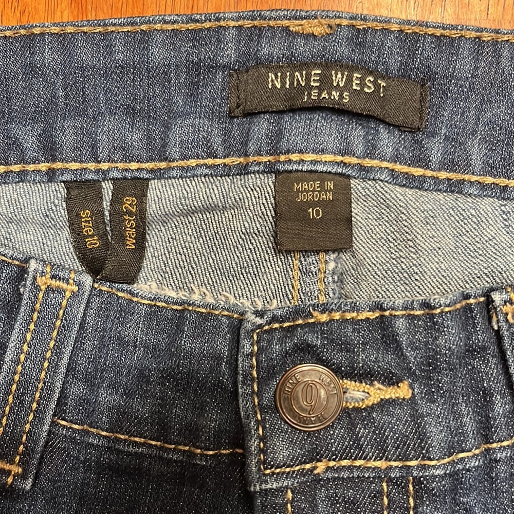 Nine West Wide Leg Jeans